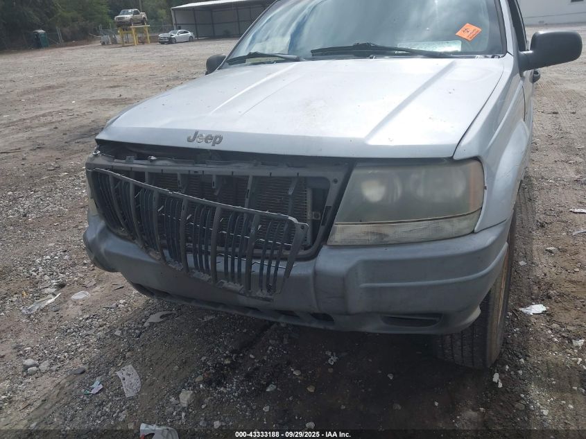 2002 Jeep Grand Cherokee Laredo VIN: 1J4GW48S92C322593 Lot: 43333188