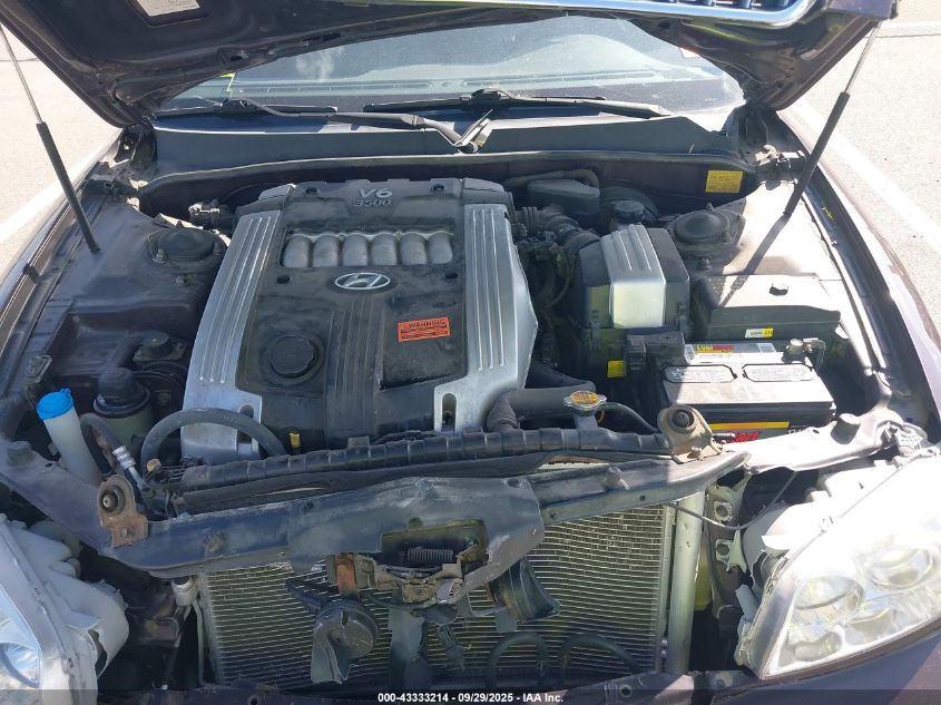 2005 Hyundai Xg350 L VIN: KMHFU45E35A416406 Lot: 43333214