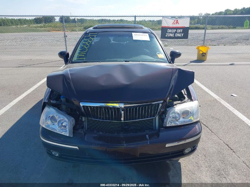 2005 Hyundai Xg350 L VIN: KMHFU45E35A416406 Lot: 43333214