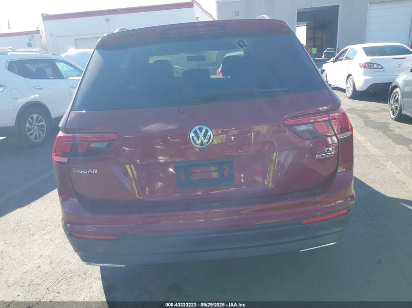 2018 VOLKSWAGEN TIGUAN 2.0T S - 3VV0B7AX7JM084929