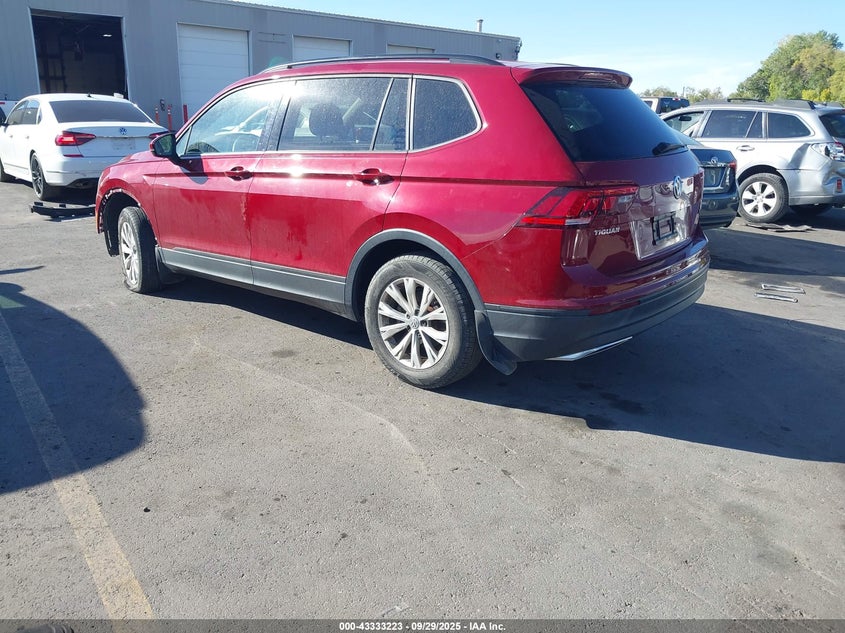 2018 VOLKSWAGEN TIGUAN 2.0T S - 3VV0B7AX7JM084929