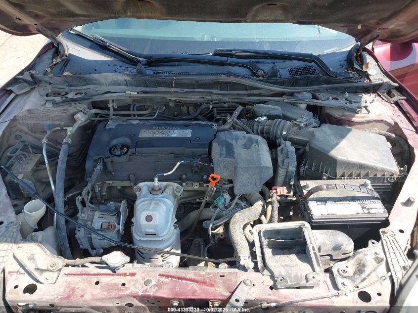 2013 Honda Accord Ex-L VIN: 1HGCR2F83DA029621 Lot: 43333230