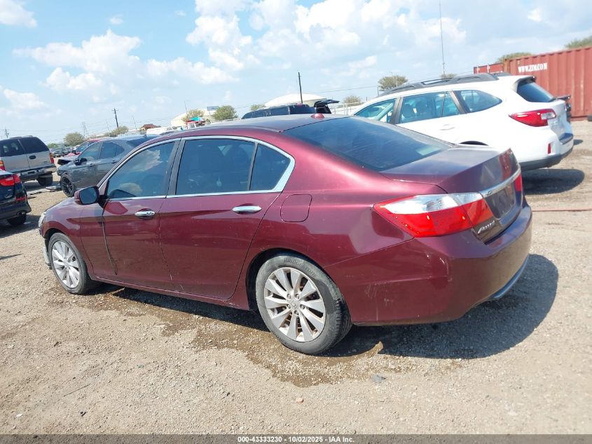 2013 Honda Accord Ex-L VIN: 1HGCR2F83DA029621 Lot: 43333230
