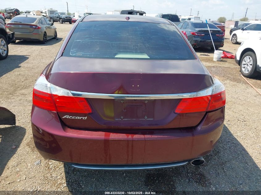 2013 Honda Accord Ex-L VIN: 1HGCR2F83DA029621 Lot: 43333230