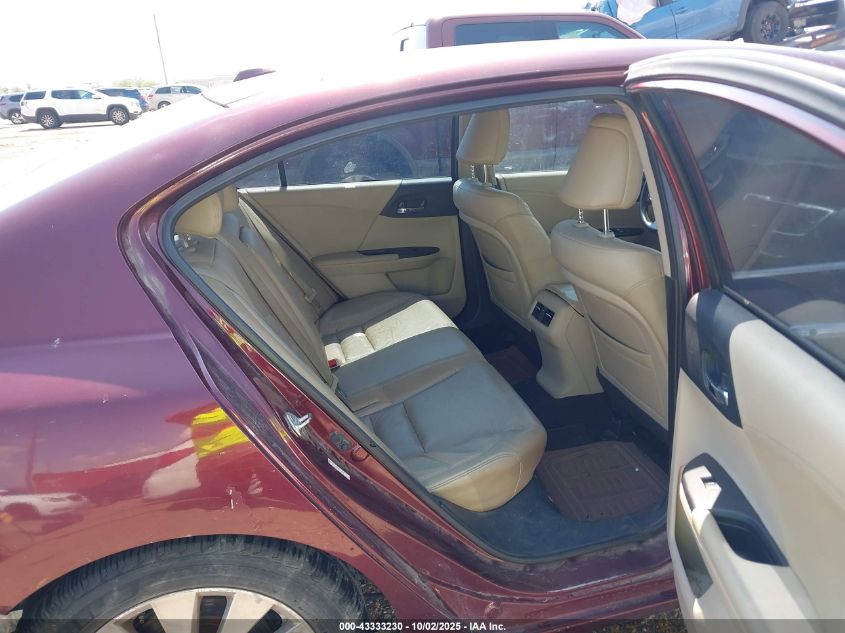 2013 Honda Accord Ex-L VIN: 1HGCR2F83DA029621 Lot: 43333230