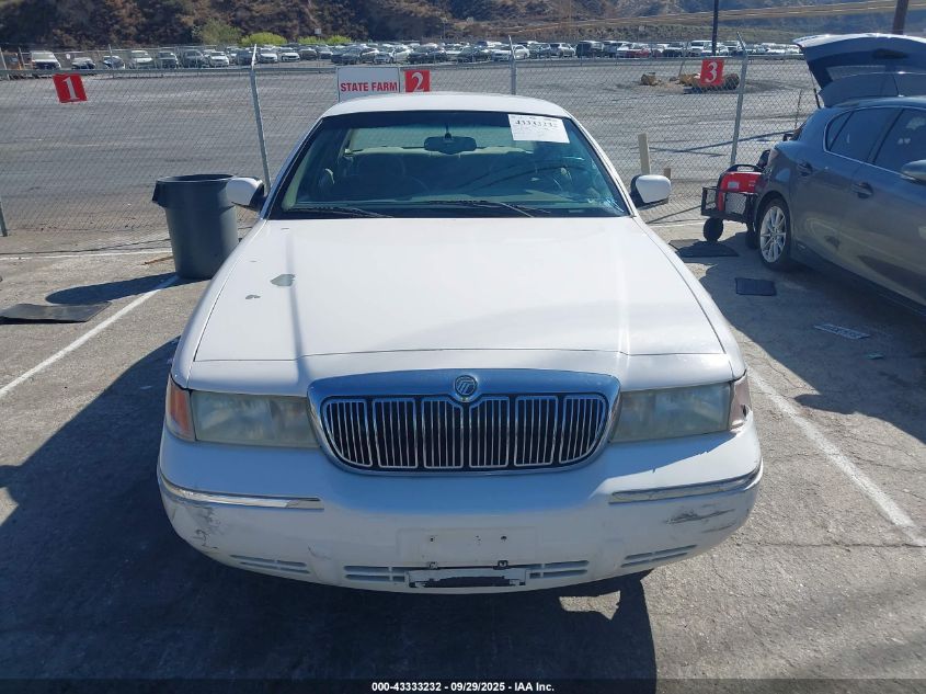 2000 Mercury Grand Marquis Ls VIN: 2MEFM75W1YX620291 Lot: 43333232