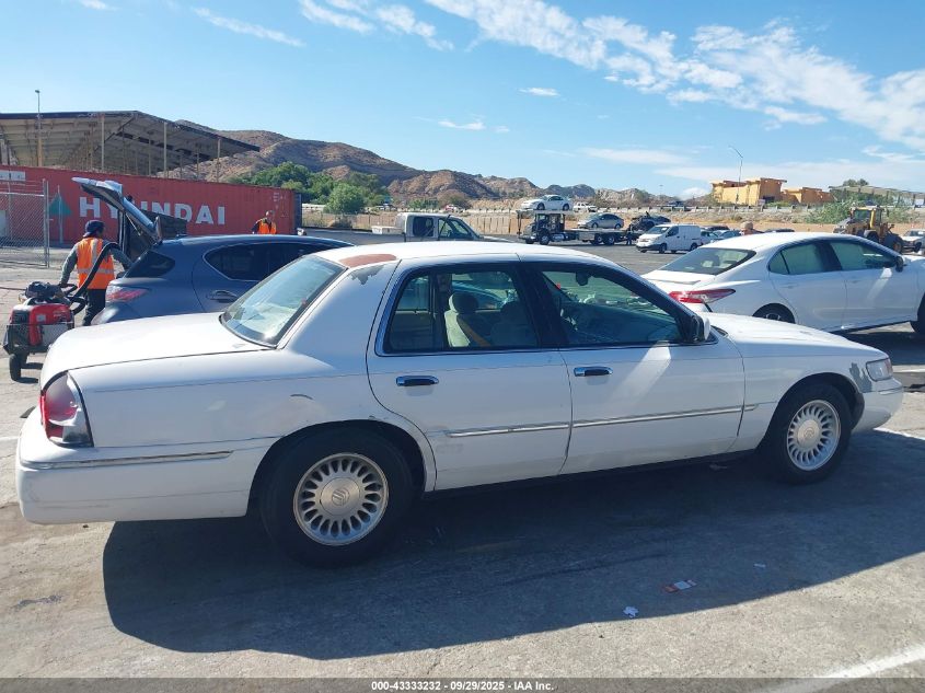 2000 Mercury Grand Marquis Ls VIN: 2MEFM75W1YX620291 Lot: 43333232