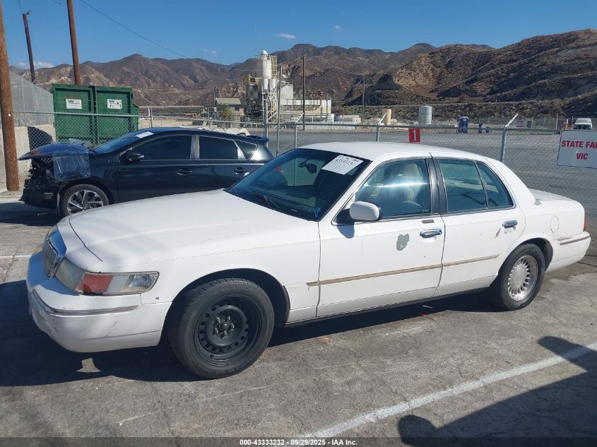2000 Mercury Grand Marquis Ls VIN: 2MEFM75W1YX620291 Lot: 43333232