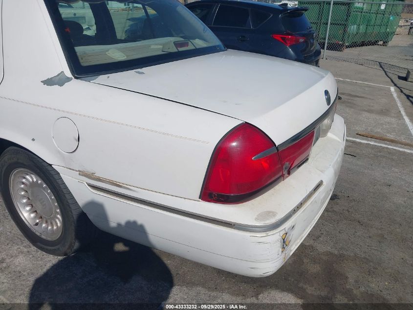 2000 Mercury Grand Marquis Ls VIN: 2MEFM75W1YX620291 Lot: 43333232