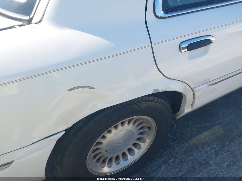 2000 Mercury Grand Marquis Ls VIN: 2MEFM75W1YX620291 Lot: 43333232