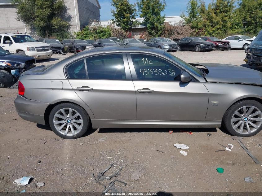 2011 BMW 328I xDrive VIN: WBAPK7G51BNN86035 Lot: 43333238