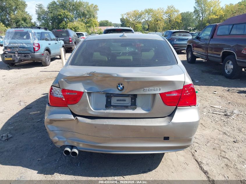 2011 BMW 328I xDrive VIN: WBAPK7G51BNN86035 Lot: 43333238
