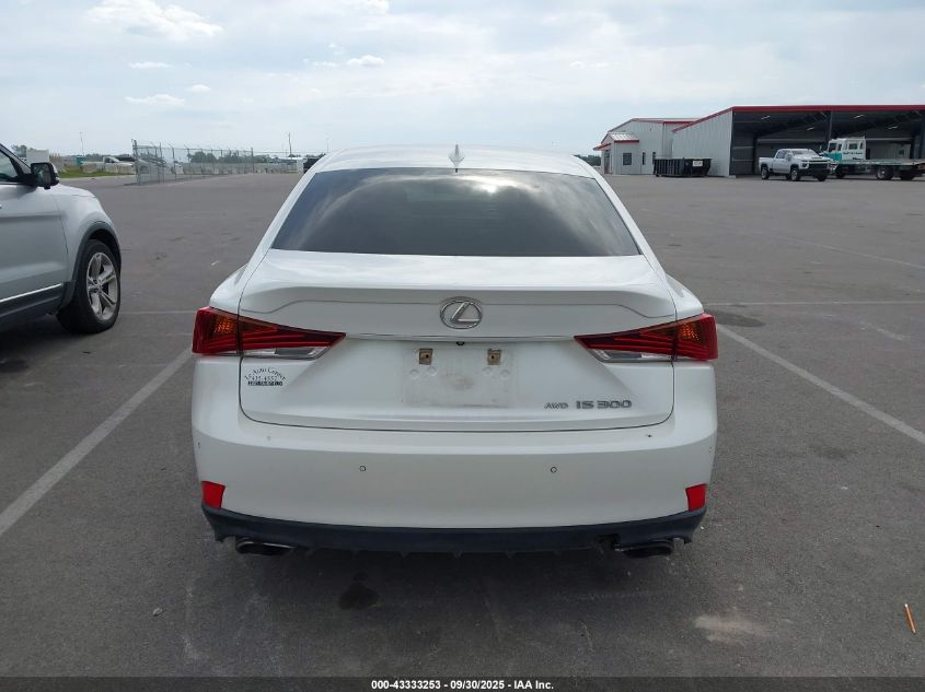 2018 Lexus Is 300 VIN: JTHC81D20J5030125 Lot: 43333253