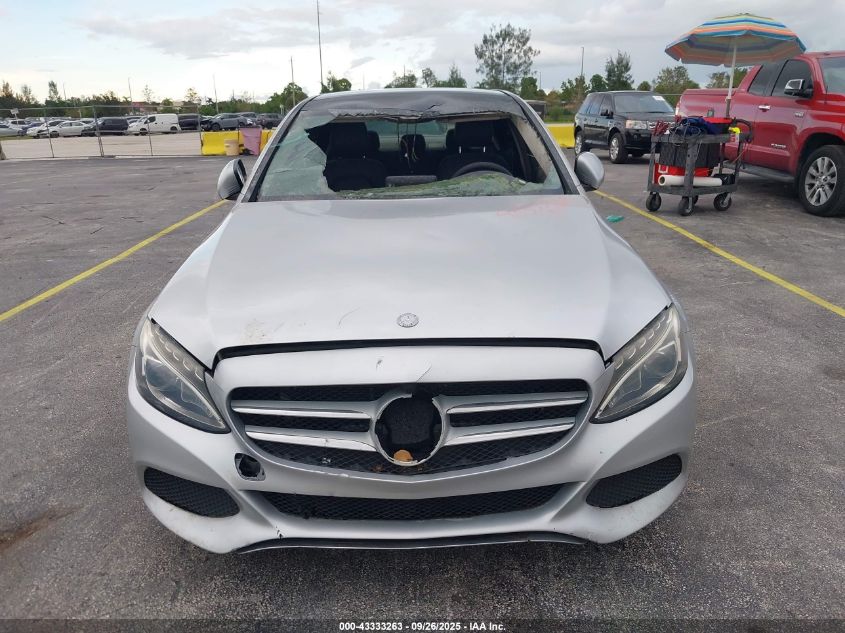 2016 Mercedes-Benz C 300 VIN: 55SWF4JB2GU150718 Lot: 43333263