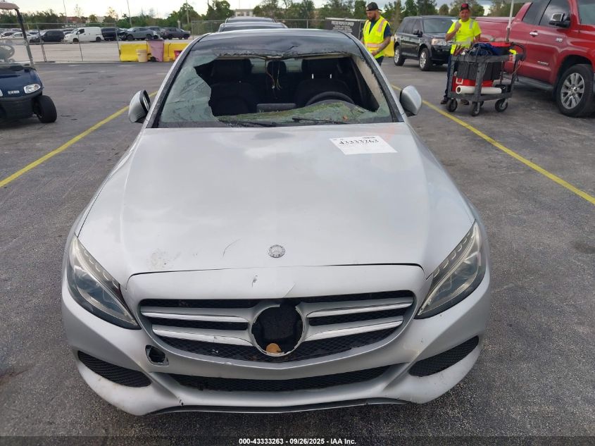 2016 Mercedes-Benz C 300 VIN: 55SWF4JB2GU150718 Lot: 43333263