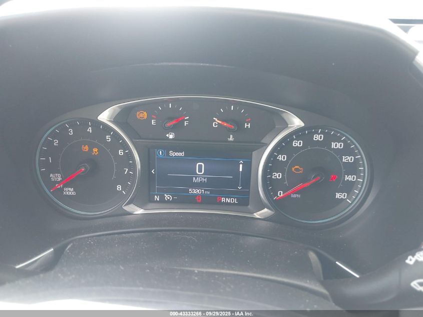 2020 Chevrolet Equinox Fwd Lt 1.5L Turbo VIN: 2GNAXKEV3L6260735 Lot: 43333266