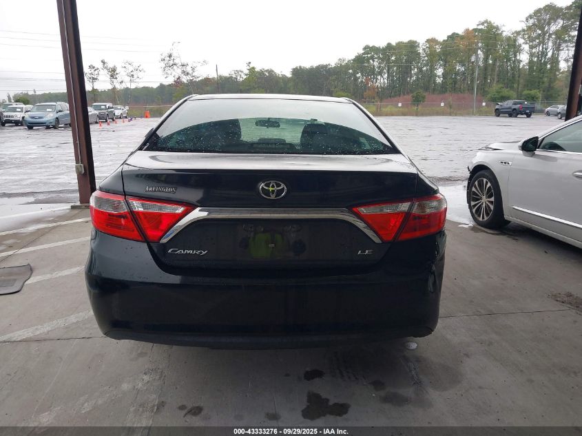 2015 Toyota Camry Le VIN: 4T1BF1FK6FU901148 Lot: 43333276