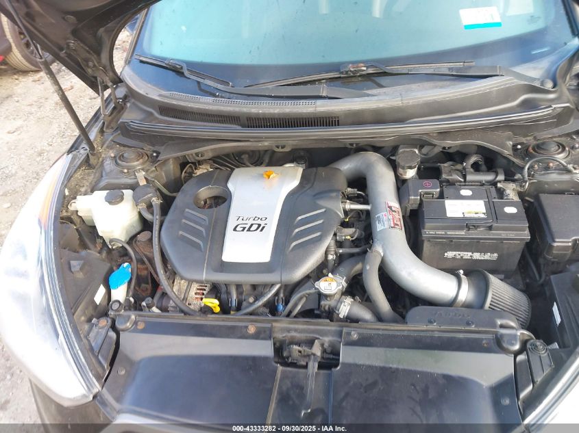 2016 Hyundai Veloster Turbo VIN: KMHTC6AE3GU266032 Lot: 43333282