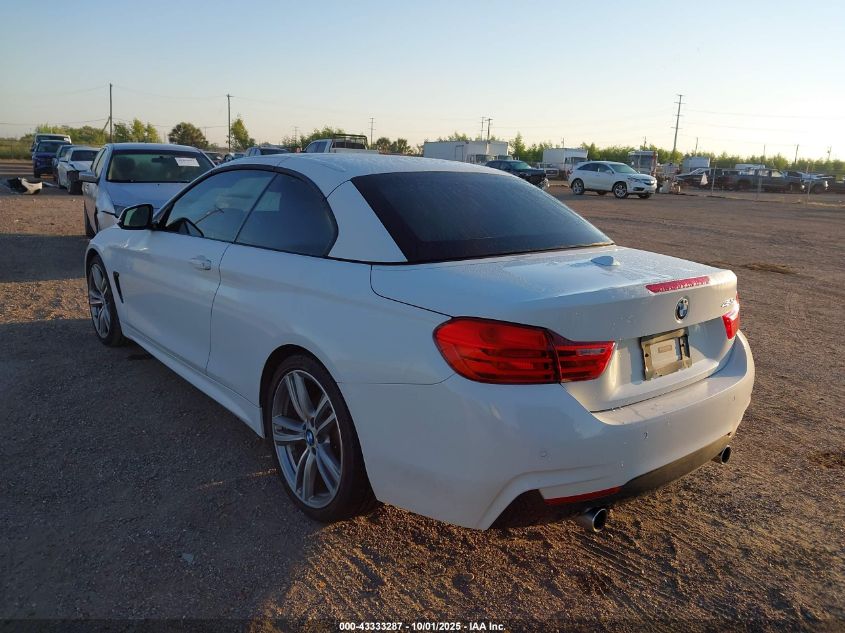 2015 BMW 435I VIN: WBA3T3C55FP939767 Lot: 43333287