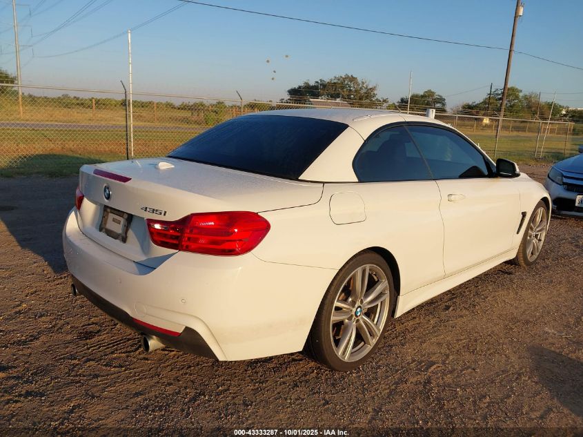 2015 BMW 435I VIN: WBA3T3C55FP939767 Lot: 43333287