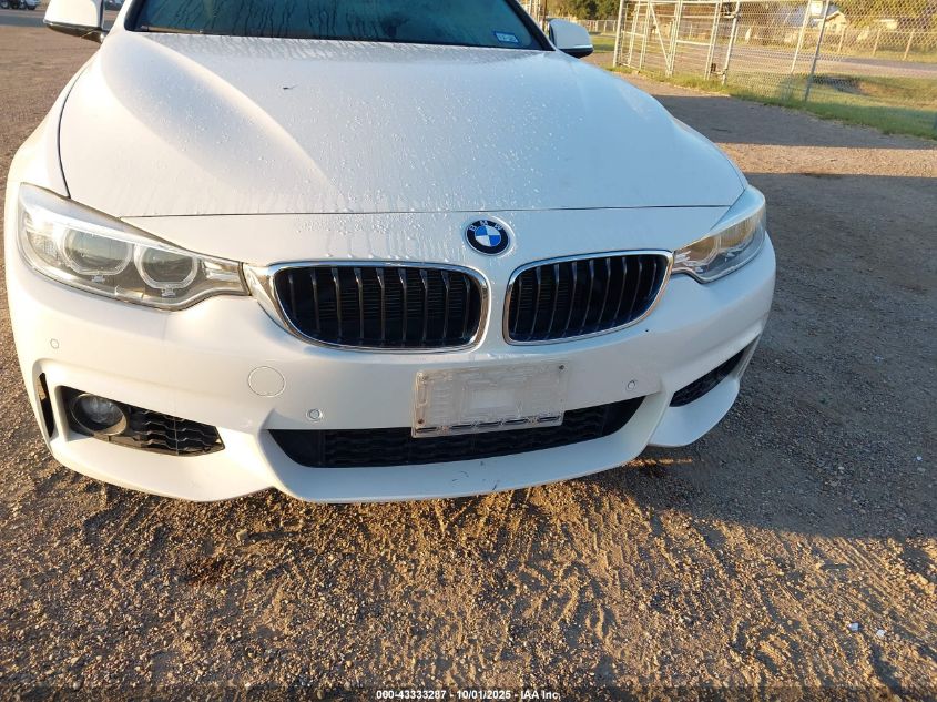 2015 BMW 435I VIN: WBA3T3C55FP939767 Lot: 43333287