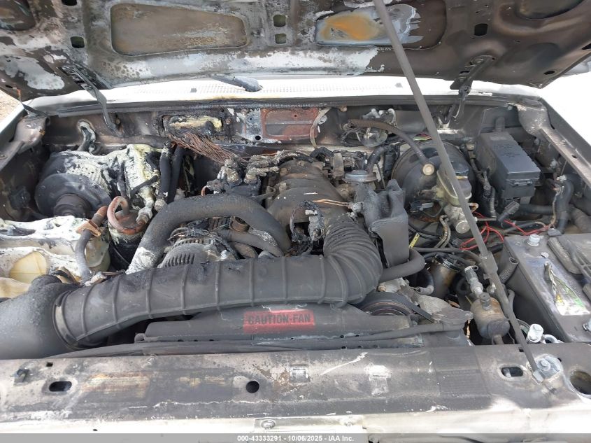 1995 Ford Ranger Super Cab VIN: 1FTCR14UXSTA54591 Lot: 43333291