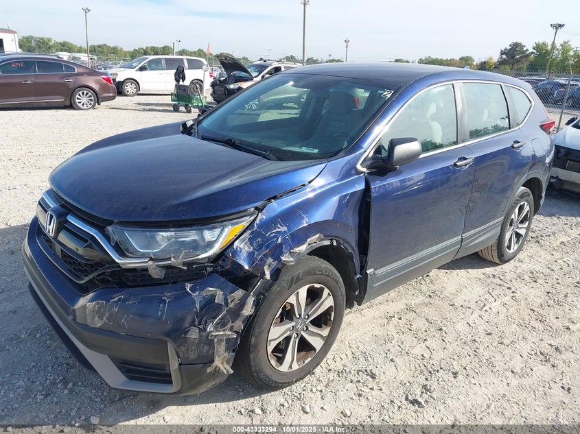 VIN 5J6RW2H25LL025156 2020 HONDA CR-V AWD LX