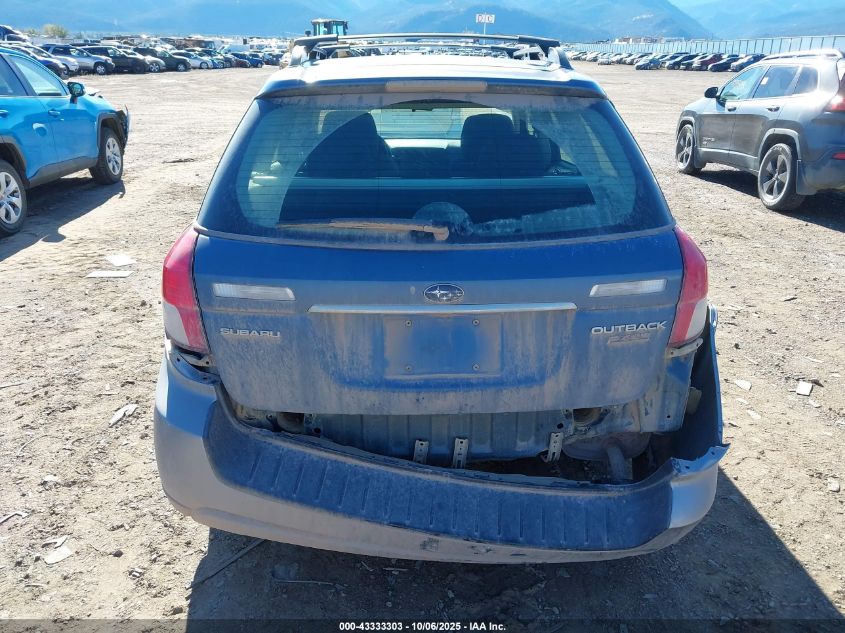 2008 Subaru Outback 2.5I/2.5I L.l. Bean Edition VIN: 4S4BP61C887330452 Lot: 43333303