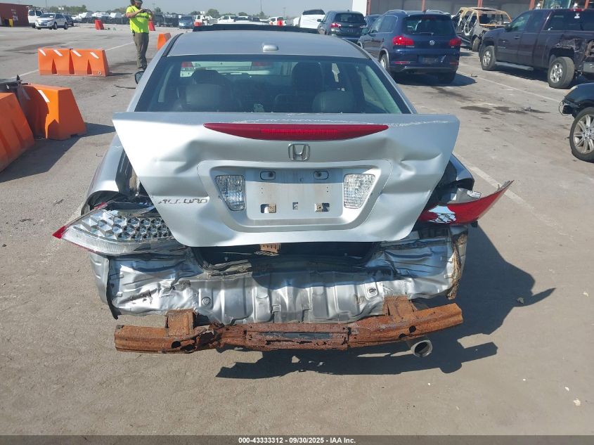 2006 Honda Accord 2.4 Ex VIN: 1HGCM56896A186539 Lot: 43333312