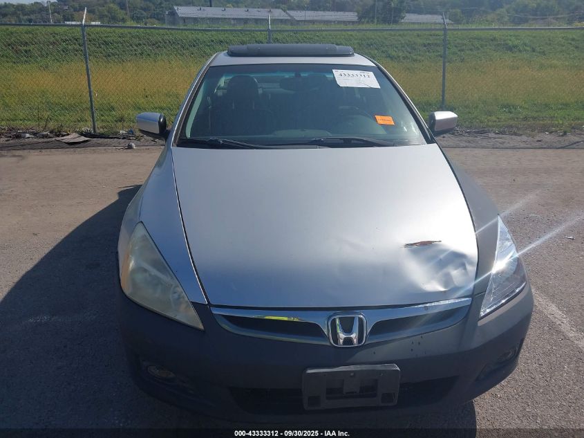 2006 Honda Accord 2.4 Ex VIN: 1HGCM56896A186539 Lot: 43333312