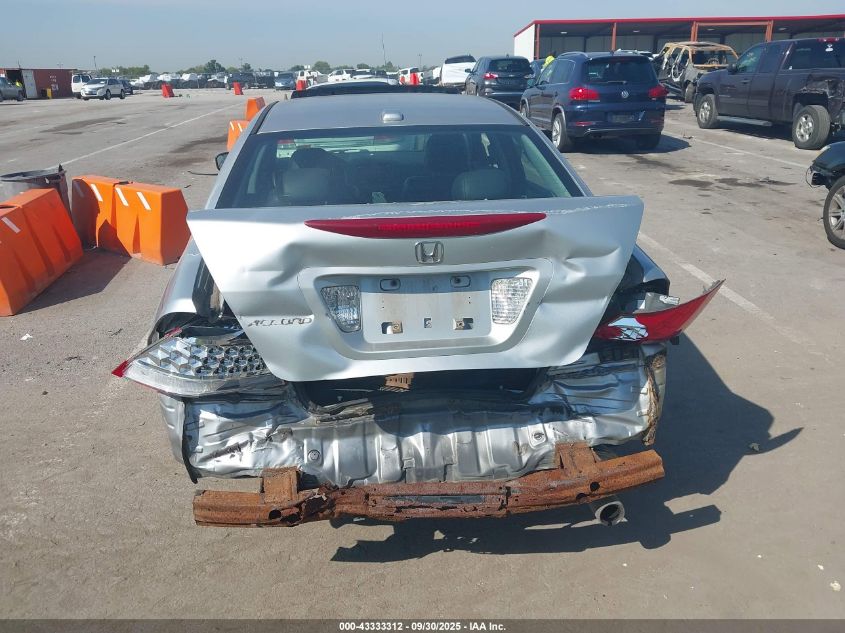 2006 Honda Accord 2.4 Ex VIN: 1HGCM56896A186539 Lot: 43333312
