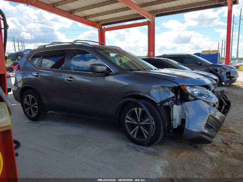 2019 Nissan Rogue Sv VIN: JN8AT2MT1KW251836 Lot: 43333322
