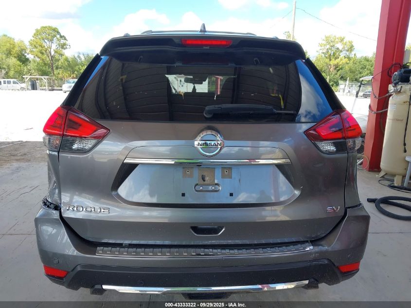 2019 Nissan Rogue Sv VIN: JN8AT2MT1KW251836 Lot: 43333322