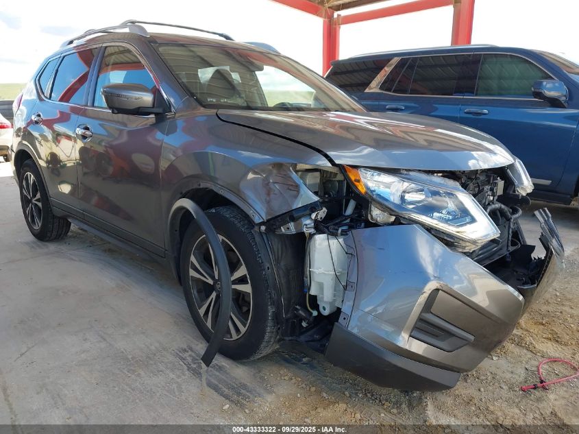 2019 Nissan Rogue Sv VIN: JN8AT2MT1KW251836 Lot: 43333322