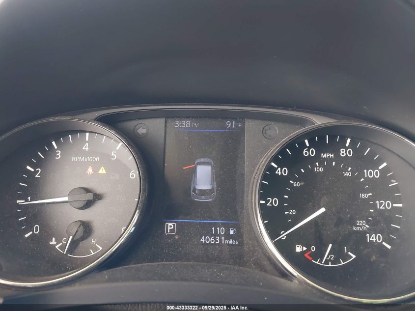 2019 Nissan Rogue Sv VIN: JN8AT2MT1KW251836 Lot: 43333322