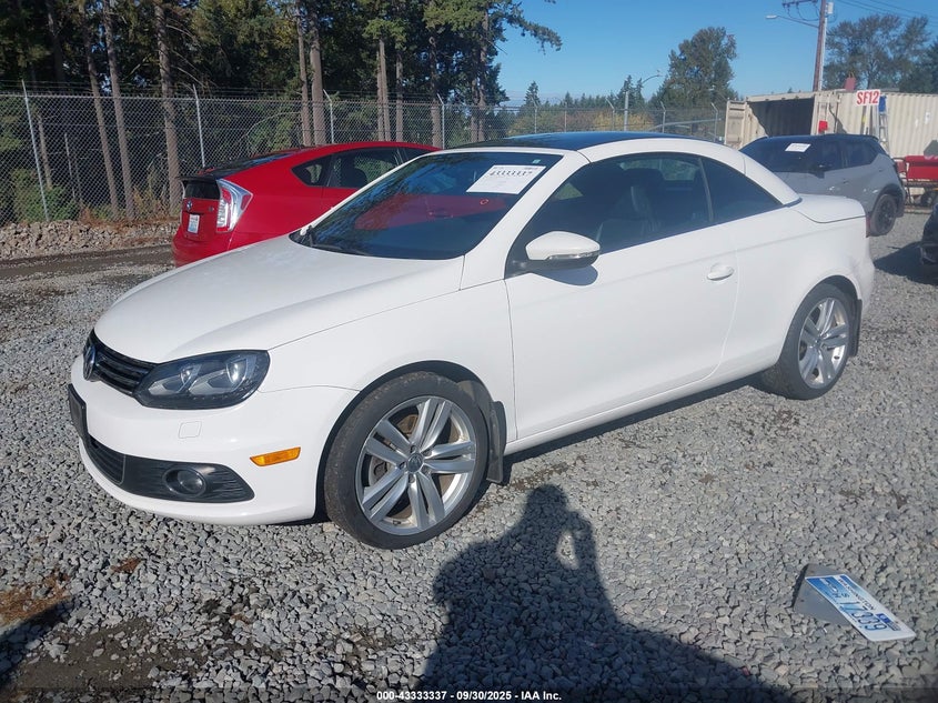 2014 VOLKSWAGEN EOS EXECUTIVE WVWFW8AH3EV000404