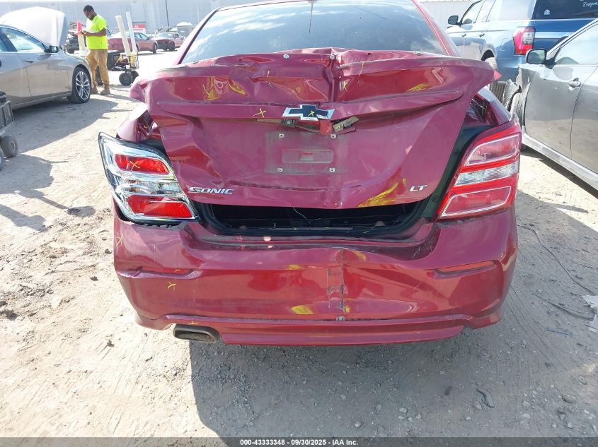 2018 Chevrolet Sonic Lt Auto VIN: 1G1JD5SH9J4108791 Lot: 43333348