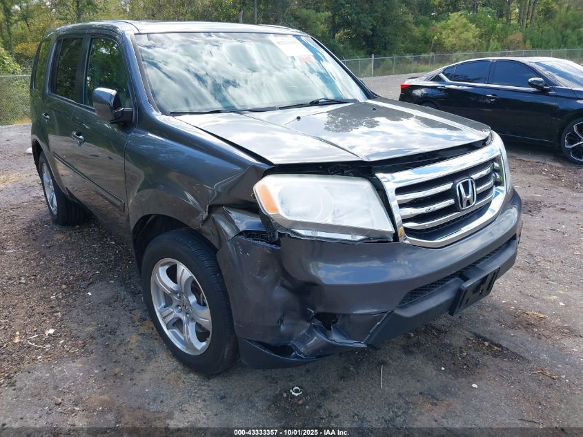 2014 Honda Pilot Ex-L VIN: 5FNYF3H59EB028519 Lot: 43333357