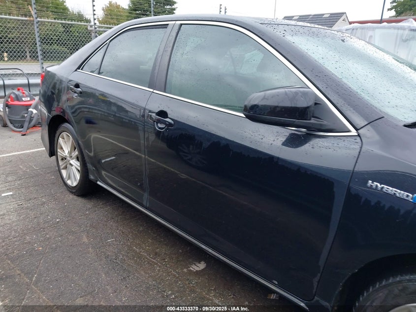 2013 Toyota Camry Hybrid Xle VIN: 4T1BD1FK5DU071300 Lot: 43333370