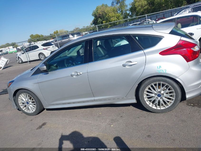 2014 Ford Focus Titanium VIN: 1FADP3N24EL373675 Lot: 43333383