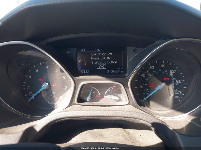 2014 Ford Focus Titanium VIN: 1FADP3N24EL373675 Lot: 43333383