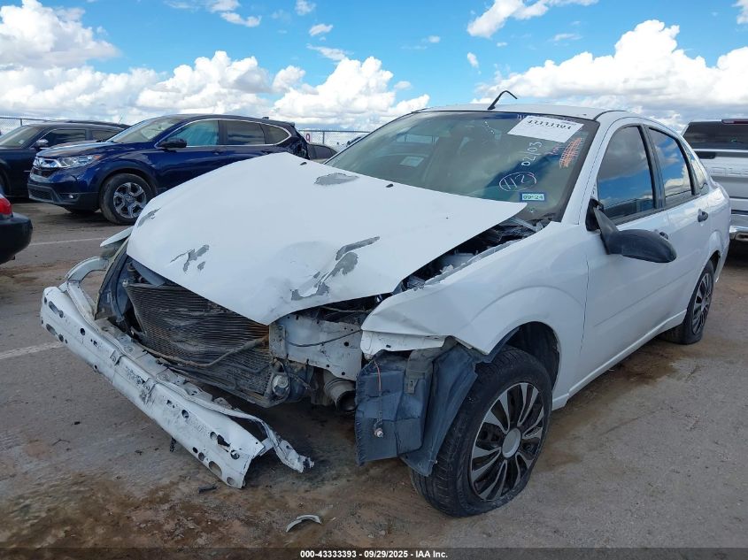 2005 Ford Focus Zx4 VIN: 1FAFP34N35W208140 Lot: 43333393