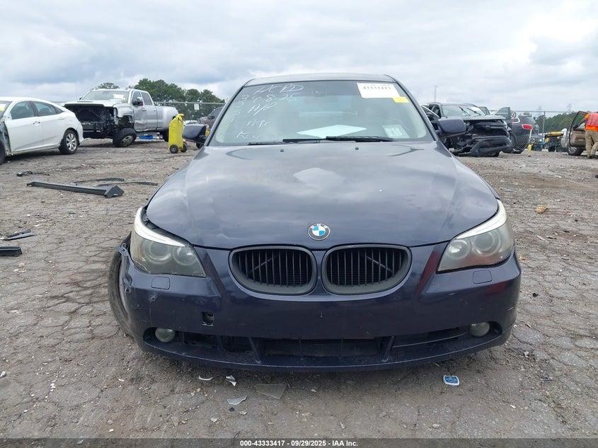 2006 BMW 525I VIN: WBANE53516CK83251 Lot: 43333417