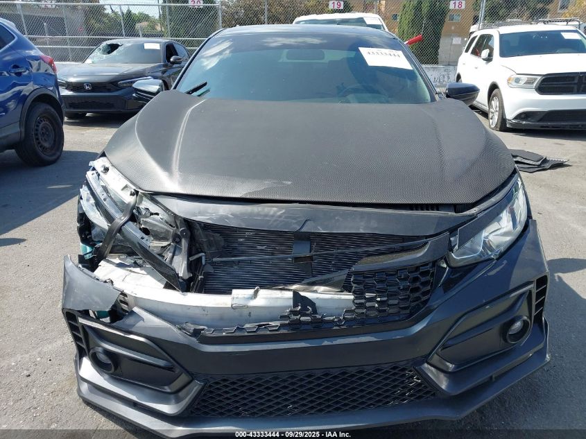2018 Honda Civic Si VIN: 2HGFC1E56JH709431 Lot: 43333444