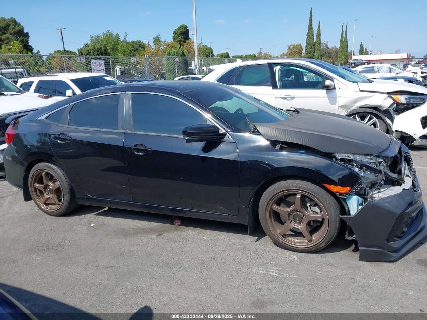 2018 Honda Civic Si VIN: 2HGFC1E56JH709431 Lot: 43333444