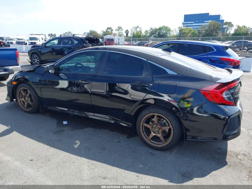 2018 Honda Civic Si VIN: 2HGFC1E56JH709431 Lot: 43333444