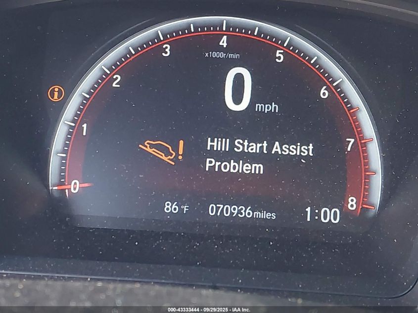 2018 Honda Civic Si VIN: 2HGFC1E56JH709431 Lot: 43333444