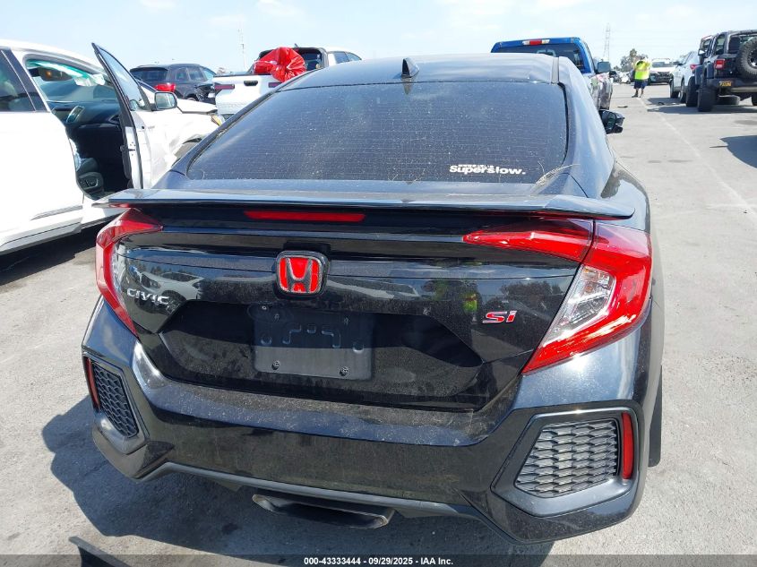 2018 Honda Civic Si VIN: 2HGFC1E56JH709431 Lot: 43333444
