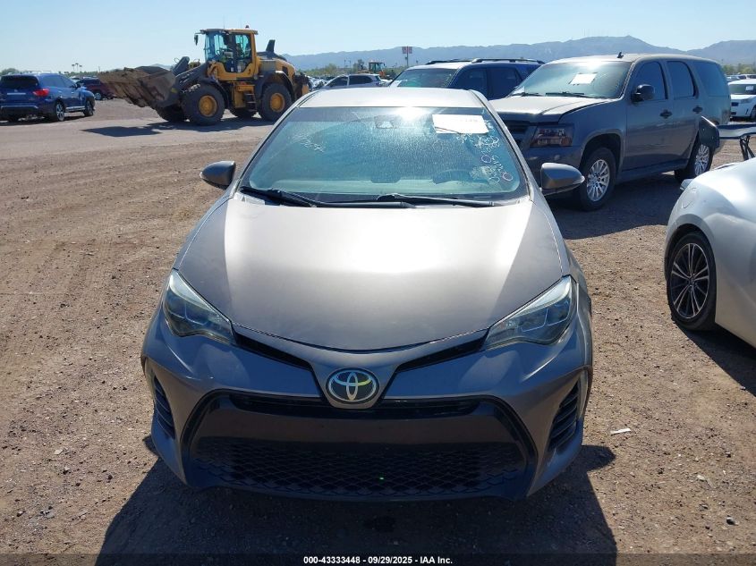 2017 Toyota Corolla Se VIN: 5YFBURHE9HP589665 Lot: 43333448