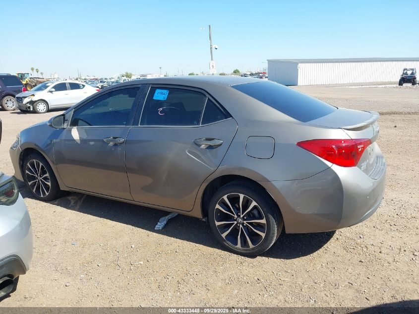 2017 Toyota Corolla Se VIN: 5YFBURHE9HP589665 Lot: 43333448
